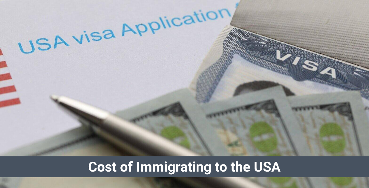 cost of immigrating to the usa.